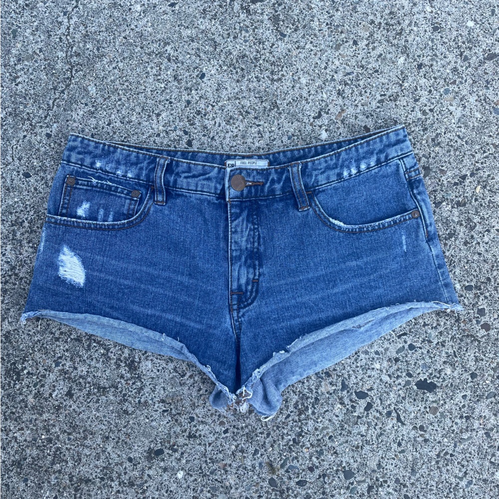 Free People Shortie Shorts Size 27